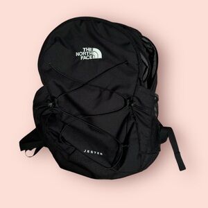 black north face backpack